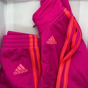 Adidas toddlers track suit